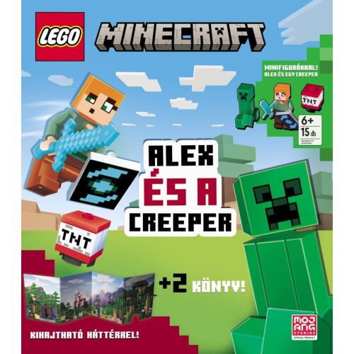 Lego Minecraft - Alex és a creeper