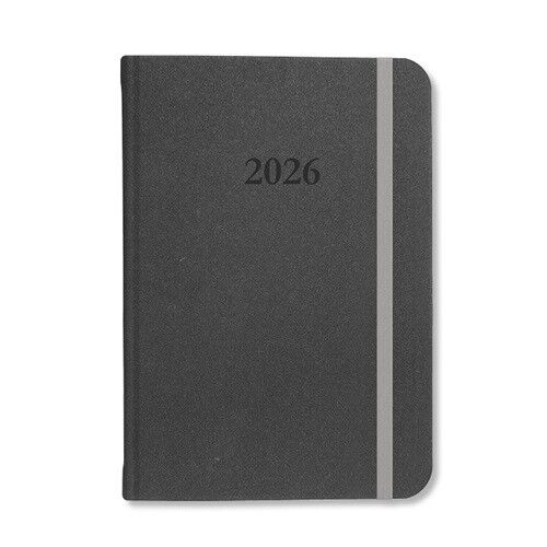 Period Velour 2026 Napi A5-ös határidőnapló Antracit borítóval
