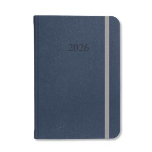 Határidőnapló Period Velour B/5 heti gumis kék 2026