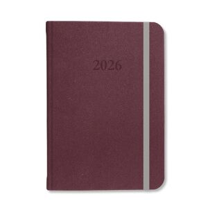 Határidőnapló Period Velour B/5 heti gumis lila 2026