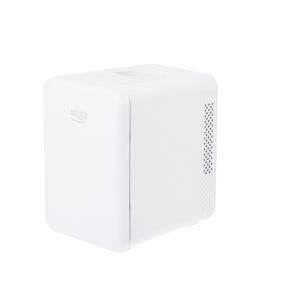 Adler AD8084w Mini lodówka 4L, biała, widok pod kątem - Lodówka i zamrażarka