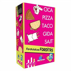 Cica, Pizza, Taco, Gida, Sajt - Fordulatos fordítás kártyajáték