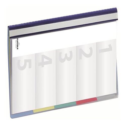 Rendszerező mappa, A4, 5 részes, DURABLE "DIVISOFLEX®" 141378850