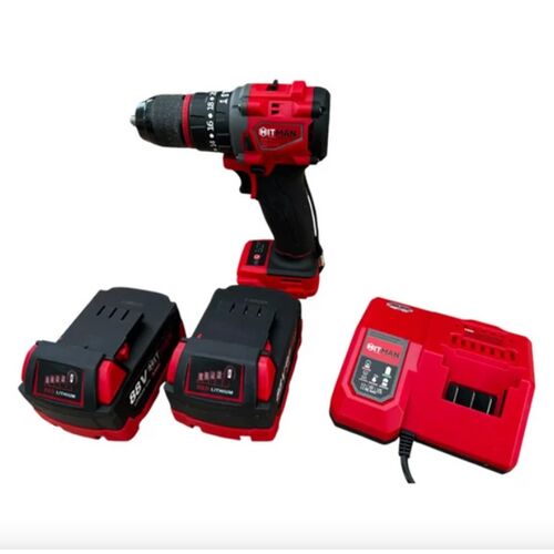 Hitman akkus fúró két akkumulátorral és töltővel