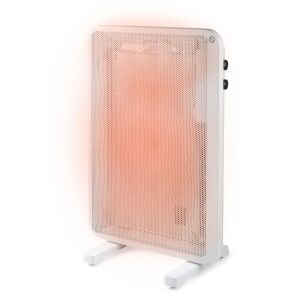 DOMO elektromos radiátor, Kicsi, max. 15 m²-es helyiségekhez alkalmas, 2 teljesítményfokozat, állítható hőmérséklet, IP24 fröccsenés elleni védelem, 1500 W, kerekek a szállításhoz, fehér