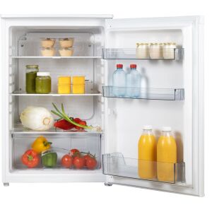 Interior Frigider Mini DOMO 126L Alb Umplut cu Alimente - Mini-frigidere