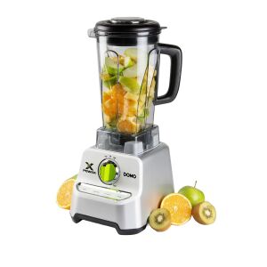 Blender DOMO, Xpower, 2 litri, argintiu 141384763 - Fierbătoare, Sandwich-maker, Blendere, Prajitoare de paine și Storcatoare de fructe și legume