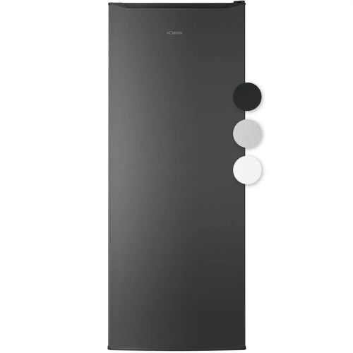 Bomann antracit egyajtós hűtőszekrény, 242 literes kapacitás