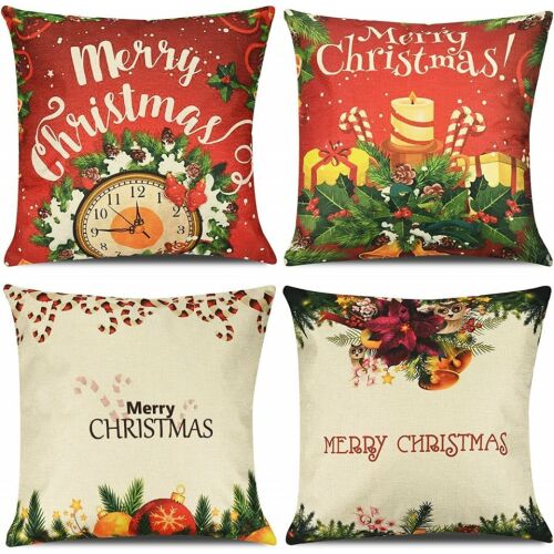 Set de 4 huse pentru perna Yibang, multicolor, poliester, 45 x 45 cm