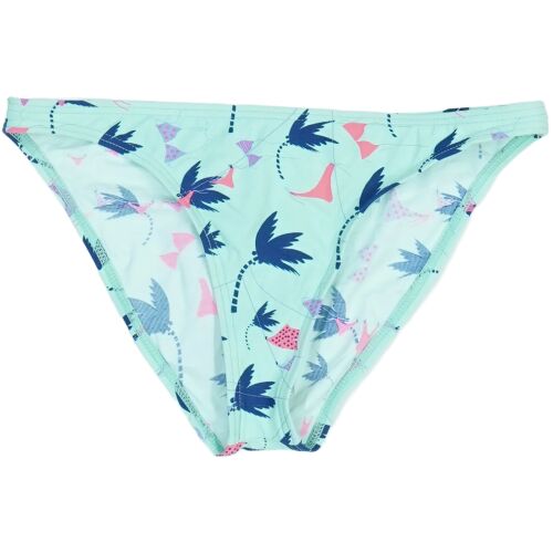 O'Neill lány bikini alsó, 176-os méret, zöld pálmafa mintával - O'Neill