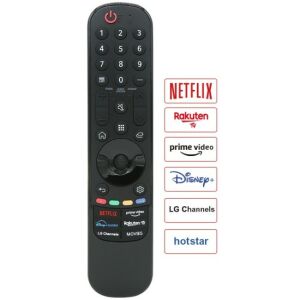 Pilot na podczerwień do telewizorów LG LCD/LED z Netflixem - Prime video-disnay-rokuten-lg-chanel 141388738 - Pilot zdalnego sterowania