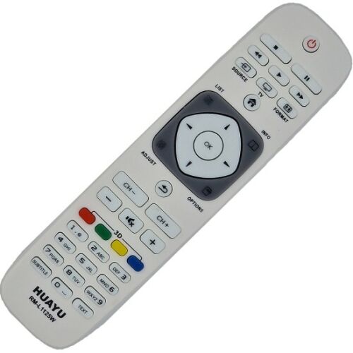 RM-L1125W Távirányító PHILIPS LCD/LED televíziókhoz, SAA3010 és PHILIPS kódokkal (BE/KI + 1"-SAA3010, BE/KI + 2"-PHILIPS) 141389161