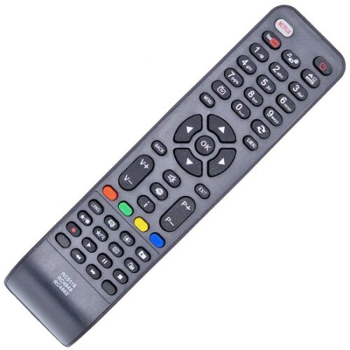 RC-4848 Távirányító LCD/LED HITACHI, TELEFUNKEN, DUAL, TELETECH, HORIZON, NEI televíziókhoz NETFLIX-szel 141389610