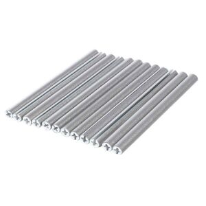 Set mit 12 reflektierenden Fahrradspeichenornamenten, Farbe Grau - Silber 141389702 - Reflektierende Prismen