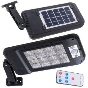 Lampa Stradala cu Panou Solar, Senzor de Miscare si Telecomanda, dimensiune 30 x 14 x 3 cm 141389785 - Lămpi stradale