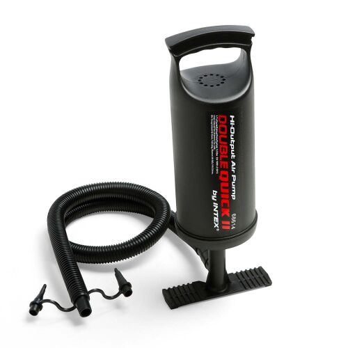Intex Double Quick II kézi pumpa, 36 cm, felfújható matracokhoz és medencékhez