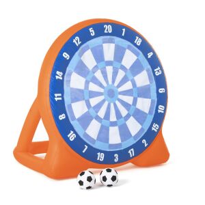 Bestway Air Blast Soccer nafukovací terč na šípky s futbalovými loptami - Plážové hračky na sedenie