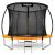 10 láb/312 cm profilos kerti trambulin belső hálóval Neo-Sport 141409415