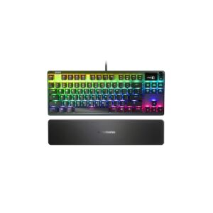 SteelSeries Apex 7 TKL Mechanische Gaming-Tastatur RGB-LED-Licht US-Kabel 141410597 - Peripheriegeräte