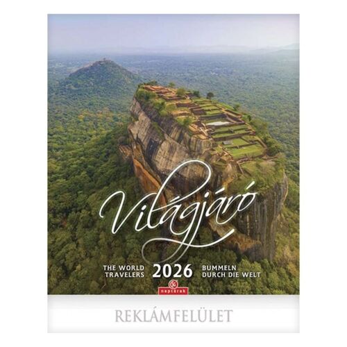 Falinaptár 2026 CSG 300x340mm álló Világjáró 141411744