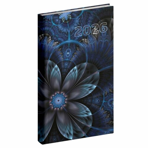 Zsebnaptár 2026 REALSYSTEM Picture álló fehér lapos Fraktál 141414301