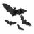 Halloween-i dekoráció - denevér szett - öntapadós - fekete - 30 db / csomag 141414918