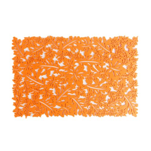 Őszi dekoráció - alátét - filc, narancssárga - 44,5 x 28,5 cm 141414968