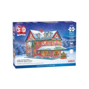 EuroGraphics 1100 db-os 3D puzzle - Christmas House (9910-5817) 141417230 - Eurographics