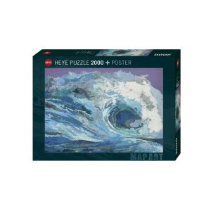 Heye 2000 db-os puzzle - Map Wave, Cusick (29872) 141417380 - Heye