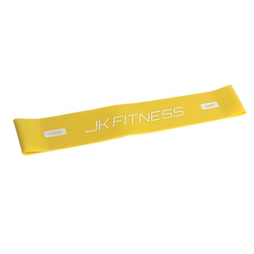 Mini band erősítő szalag JK Fitness sárga könnyű