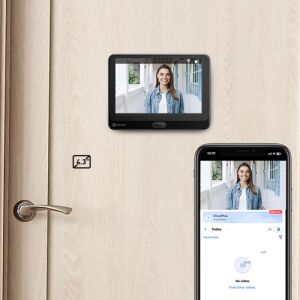 EZVIZ HP4 okos videós ajtókukucskáló 4,3 hüvelykes képernyővel és mobilalkalmazás integrációval - Ezviz