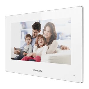 Vezeték nélküli 'Érintőképernyős TFT LCD 7 hüvelykes 'fehér' TCP/IP videóintercom monitor - HIKVISION DS-KH6320-WTE1-W