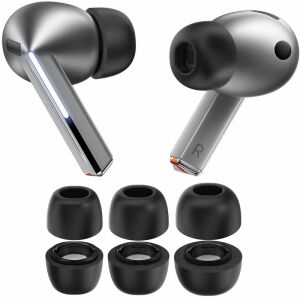 Samsung Galaxy Buds 3 Pro: TECH-PROTECT - fülhallgató gumiharang 3 pár szilikon, szürke