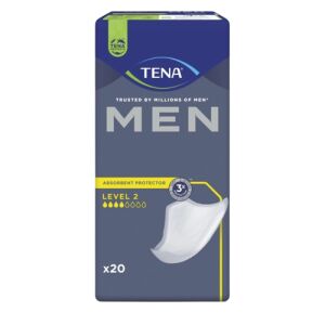 Tena Men Level 2 inkontinencia betét férfiaknak (20 db-os) 141420621 - Inkontinencia betét