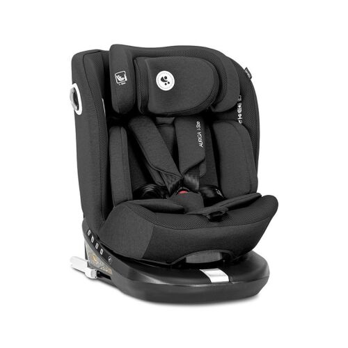 Lorelli Auriga 360 isofix autósülés 40-150cm - Fekete, kényelmes és biztonságos autósülés gyermekek számára - Lorelli