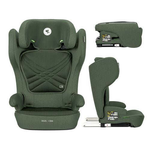 Lorelli Rigel 100-150 cm összecsukható isofix gyerekülés - Green 141421930 - Lorelli