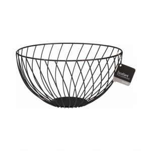 Fekete acél gyümölcskosár 141426262 - Gyümölcskosár