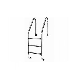 Leiter, großer Bogen 3-stufig AISI316 141426664 - Pool-Zubehör