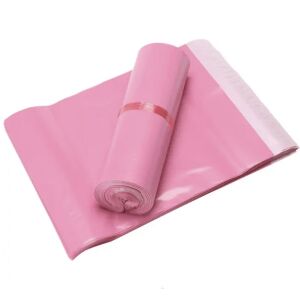 Saci de curier din folie roz B3 400x500 grosime 50 buc 141427539 - Plicuri