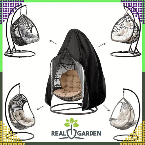 Real Garden függő tojás szék huzat kompatibilitás kollázs
