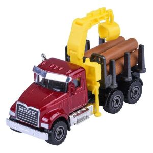 Majorette Farm jármű - Mack Granite - darus rönkszállító 141427925 - Majorette