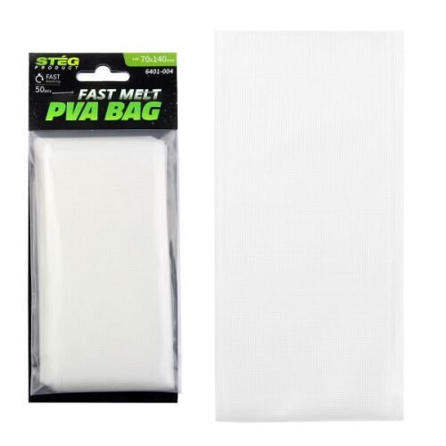 Stég pva tasak 60x130mm  50db/cs 141428051 - Bojli aprócikk