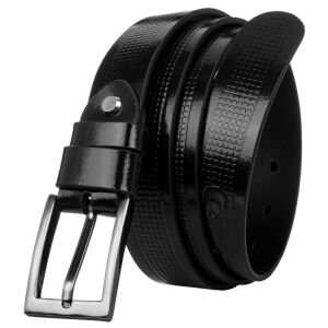 Férfi öv természetes, sima bőrből, díszes dombornyomással - Rovicky 141440449 - Férfi öv