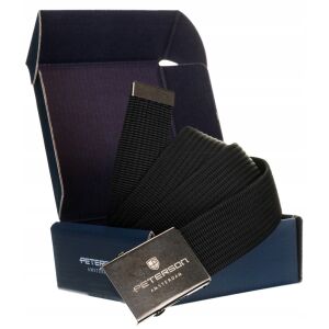 Rusztikus vászon öv fém csatos csattal - Peterson 141441323 - Férfi öv