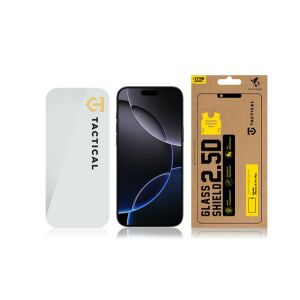 Apple iPhone 16 Pro Max / 17 Pro Max, Kijelzővédő fólia, ütésálló fólia (az íves részre NEM hajlik rá!), Tempered Glass (edzett üveg), Tactical Glass Shield 2.5D, Clear