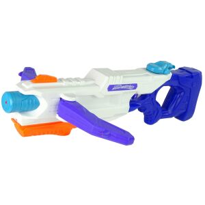 Water Warriors 1000ml bijelo-plavi vodeni pištolj s izvlačnom ručkom - Vrt