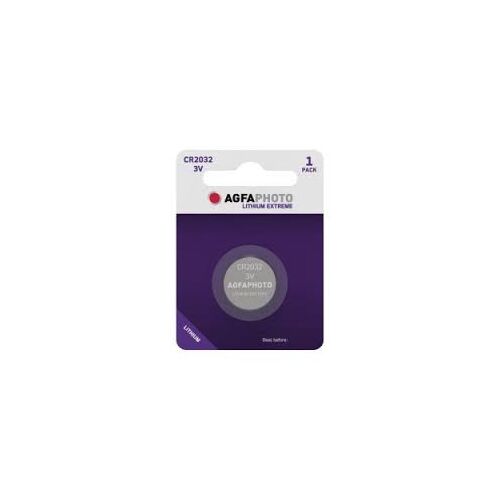 AGFAPHOTO Lithium gombelem CR2032 (1db/bliszter) 141461261