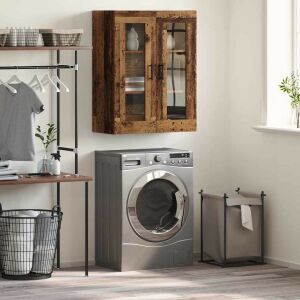 Széf Barna 69.5 x 34 x 90 cm Faanyag 141461698 - Faliszekrény