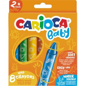 CARIOCA: Baby zsírkréta 8 db-os