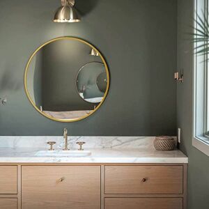 Nástenné zrkadlo 50cm zlaté 141472493 - Zrkadlá